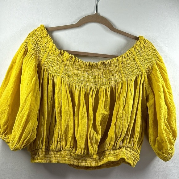 We The Free Dancing Till Dawn 100% Cotton Crop Top, M - Picture 9 of 13